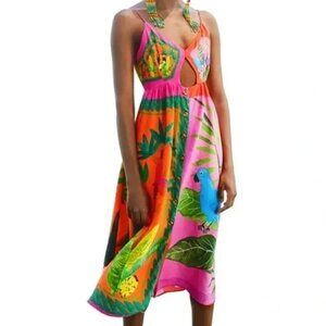 Farm Rio Key Hole Dress